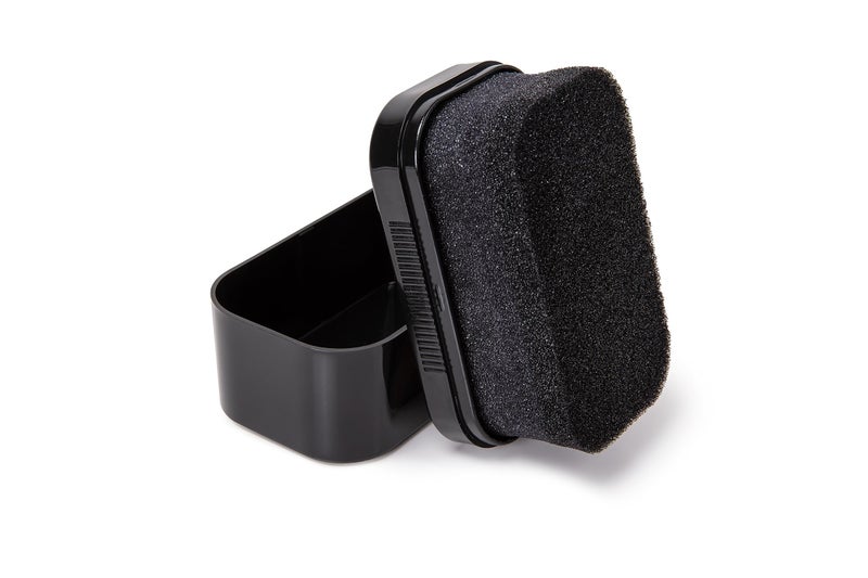 Kaps Shoe Shine Sponge - Instant Black Shoe Shiner - Shoe Polish Sponge for Leather Shoes, Boots & Leather Accessories | Premium Leather Care Product - Shoe Shine Without Polishing - Image 3